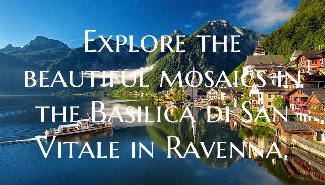 Explore the beautiful mosaics in the Basilica di S...