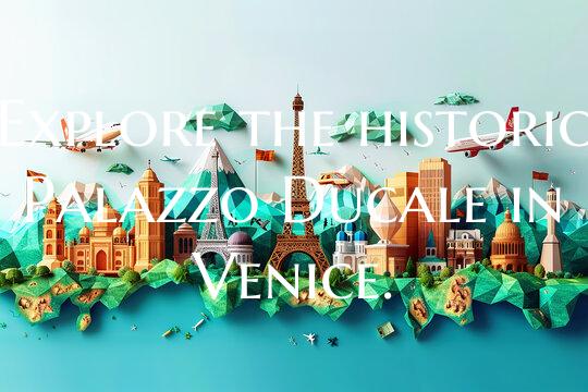 Explore the historic Palazzo Ducale in Venice.