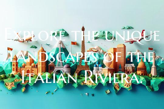 Explore the unique landscapes of the Italian Rivie...