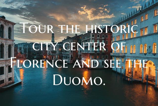 Tour the historic city center of Florence and see ...